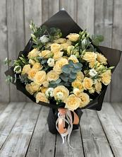 Букет цветов из:  Розы и Лизиантусы в Тугулыме