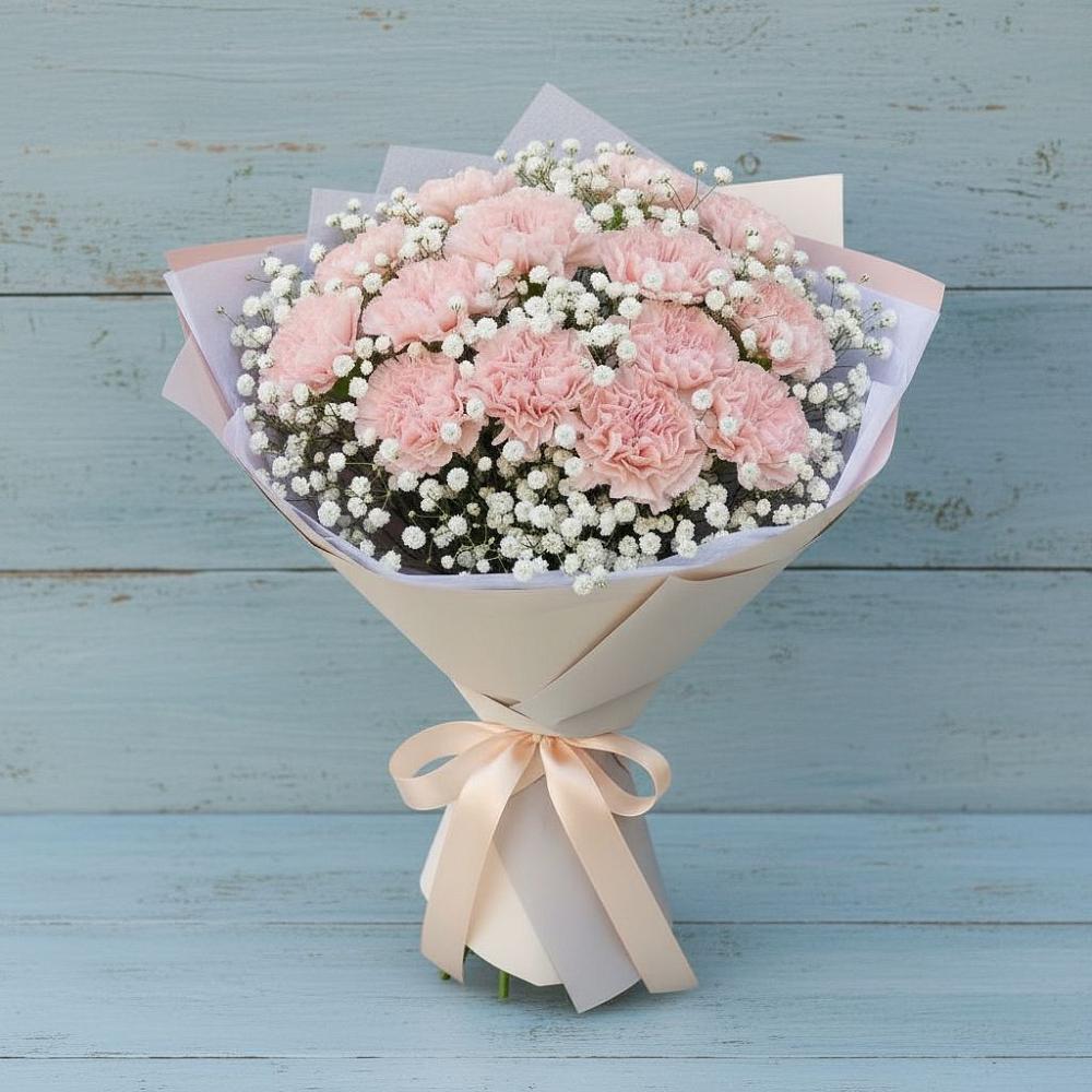 Букет цветов из: Гвоздики в Тугулыме