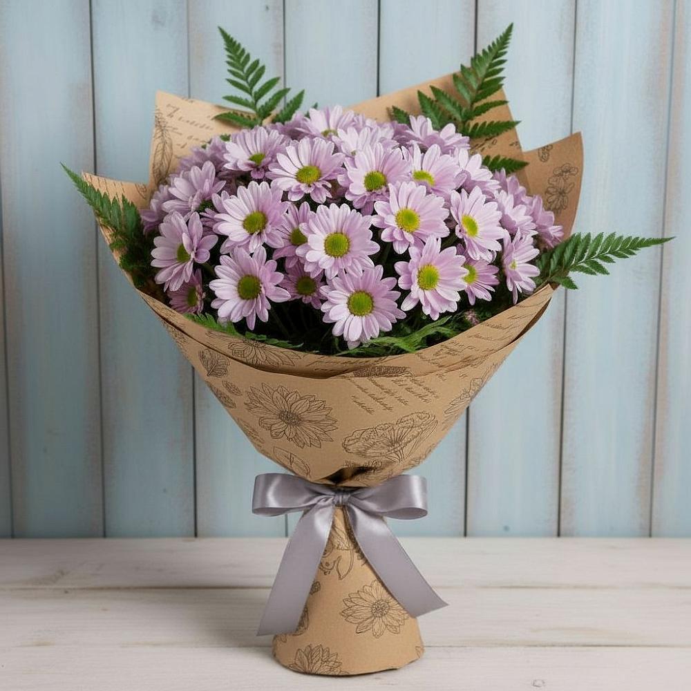 Букет цветов из: Хризантемы в Тугулыме