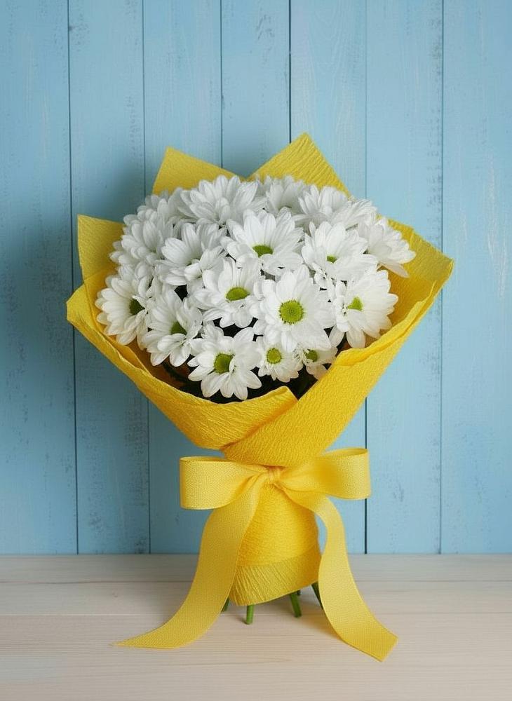 Букет цветов из: Хризантемы в Тугулыме