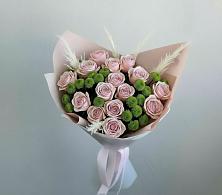 Букет цветов из:  Розы и Хризантемы в Тугулыме