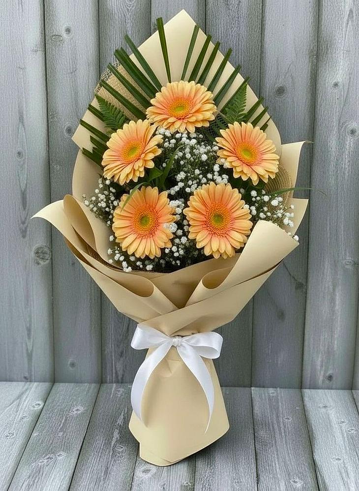 Букет цветов из: Герберы в Тугулыме